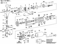 Bosch 0 601 506 003  Shears 220 V / Eu Spare Parts